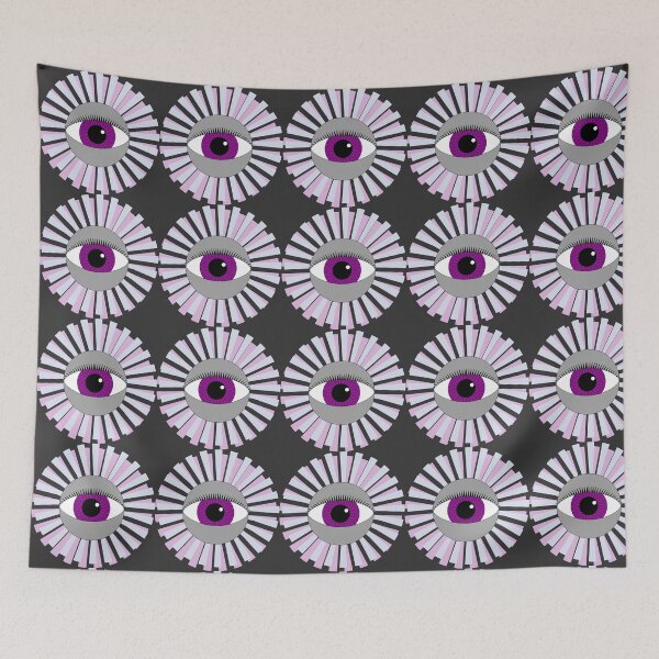 Item preview, Asexual pride eye sees into your soul designed and sold by PhineasSpoon.