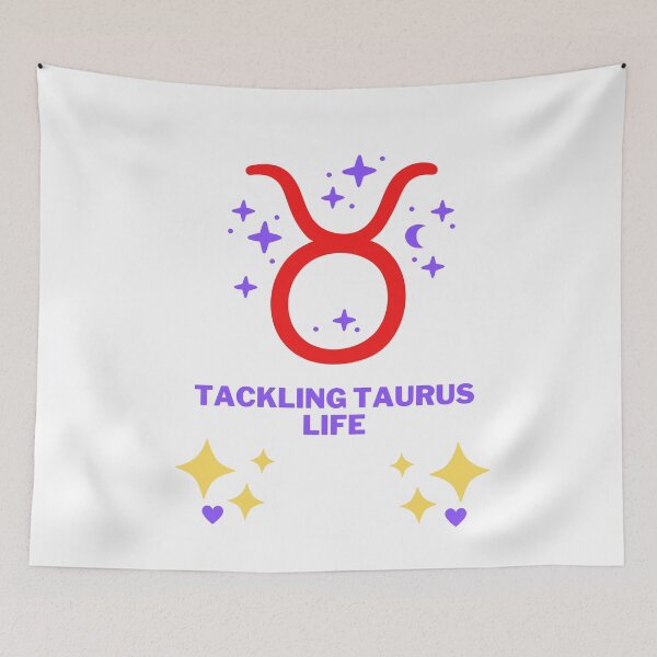 Item preview, Tackling Taurus Life - Red And Purple designed and sold by MadeByJadex.