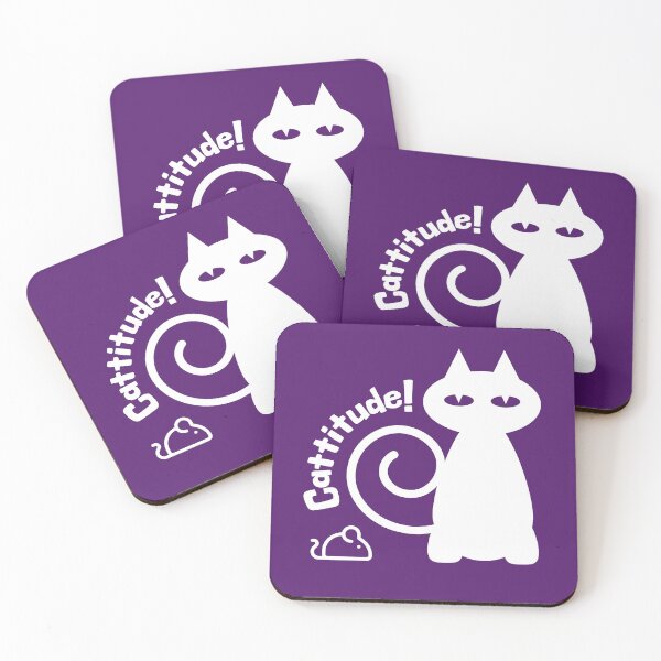Item preview, Cattitude! designed and sold by MillersOnPippin.