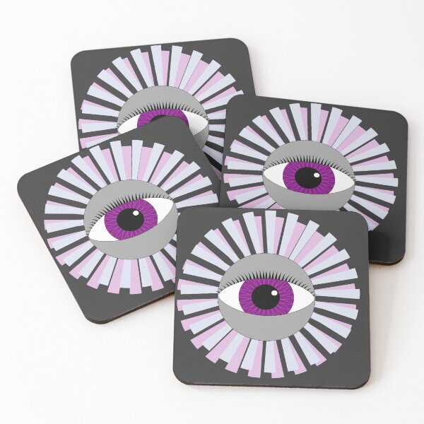 Item preview, Asexual pride eye sees into your soul designed and sold by PhineasSpoon.