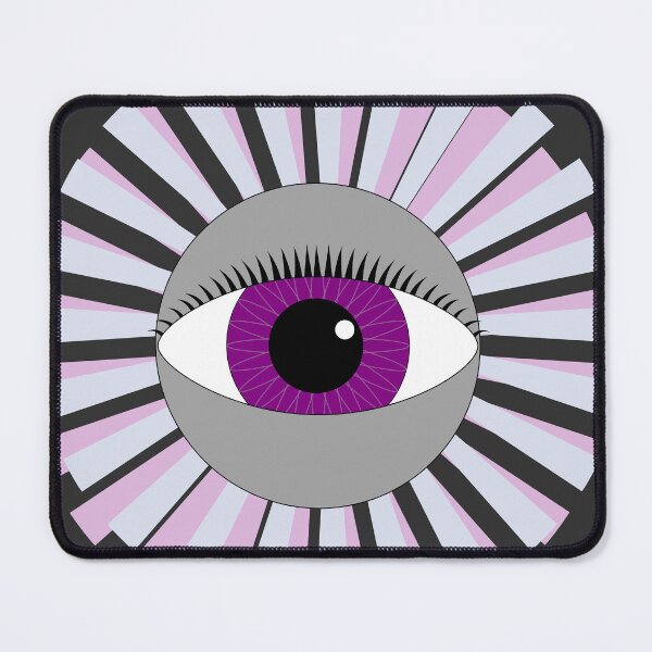 Item preview, Asexual pride eye sees into your soul designed and sold by PhineasSpoon.