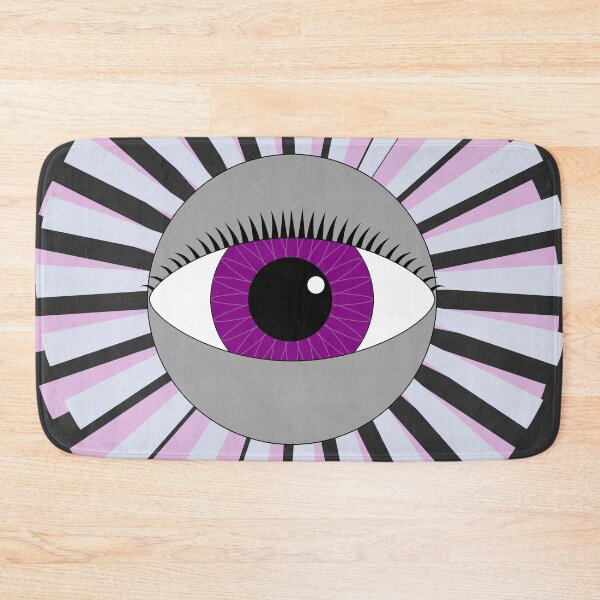 Item preview, Asexual pride eye sees into your soul designed and sold by PhineasSpoon.