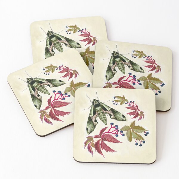 Item preview, Virginia Creeper Sphinx designed and sold by PollinateBarrie.