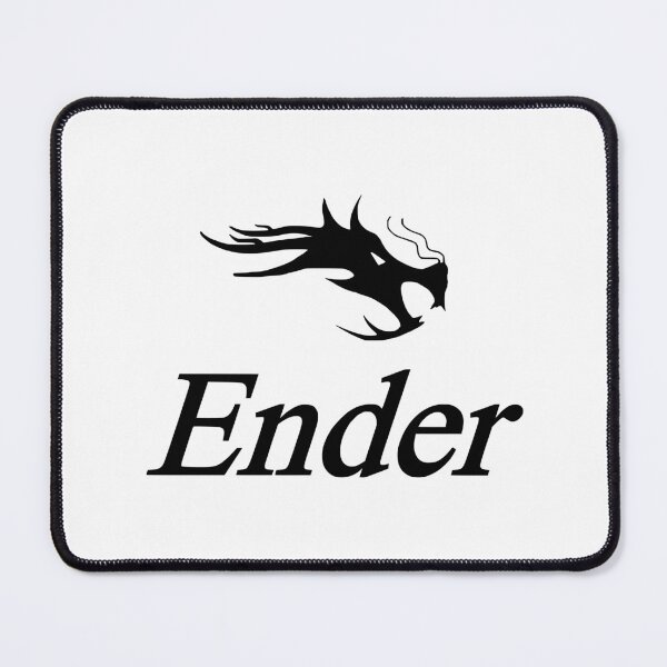 Item preview, Black Ender Logo and Text designed and sold by hhoop.