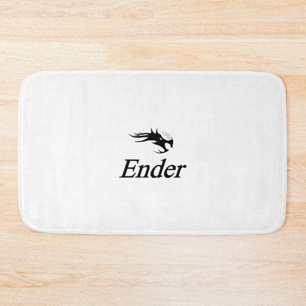 Item preview, Black Ender Logo and Text designed and sold by hhoop.