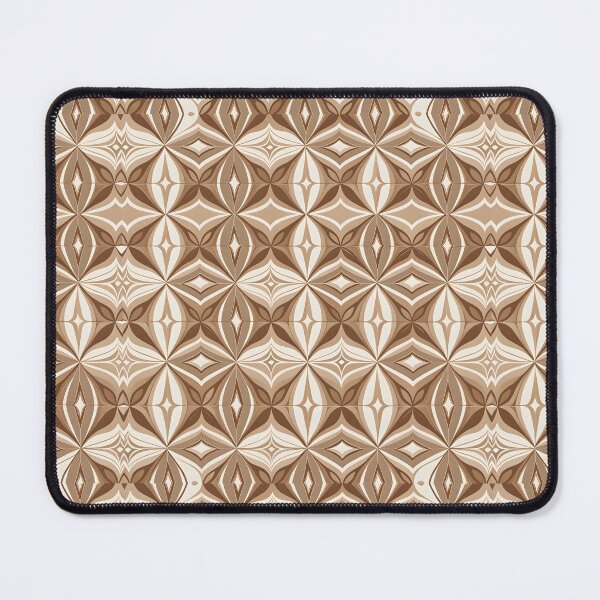 Item preview, Mid Century Modern Boho Geometric Pattern Coffee, Cream designed and sold by Prints and Lifestyle.
