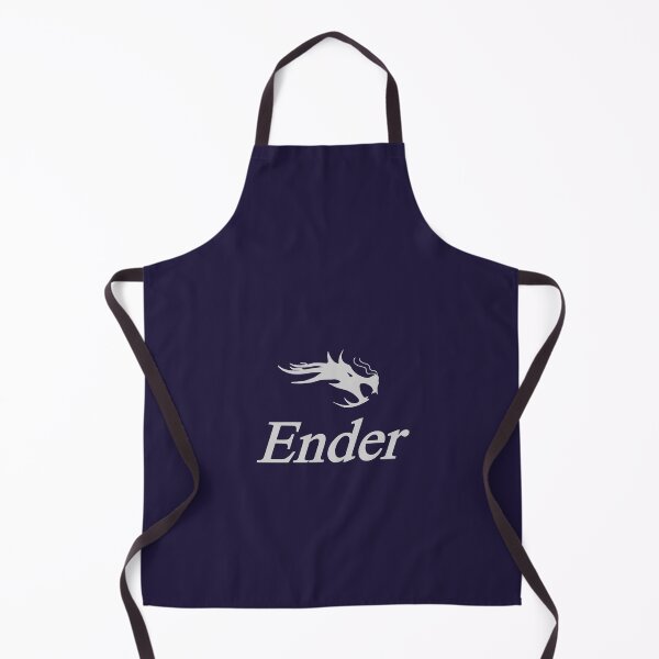 Item preview, White Ender Logo and Text designed and sold by hhoop.