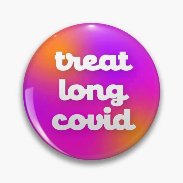 Item preview, Treat Long COVID (sunset background) designed and sold by sarahwlongcovid.