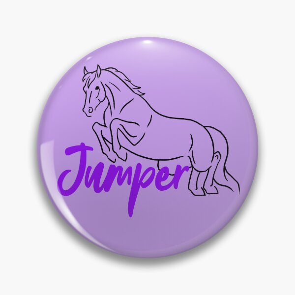 Item preview, Jumping Horse Sketch with Purple Text designed and sold by DappledMoon.