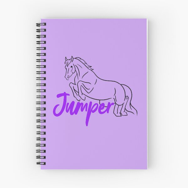 Item preview, Jumping Horse Sketch with Purple Text designed and sold by DappledMoon.