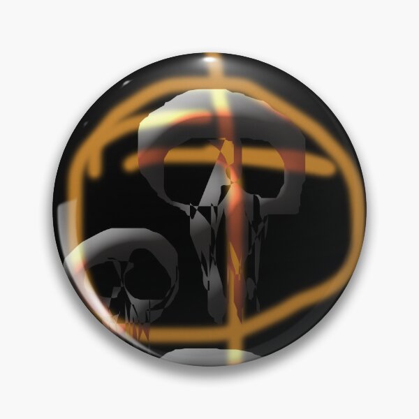 Item preview, Skulls and Targets (Dark) designed and sold by skullbal.