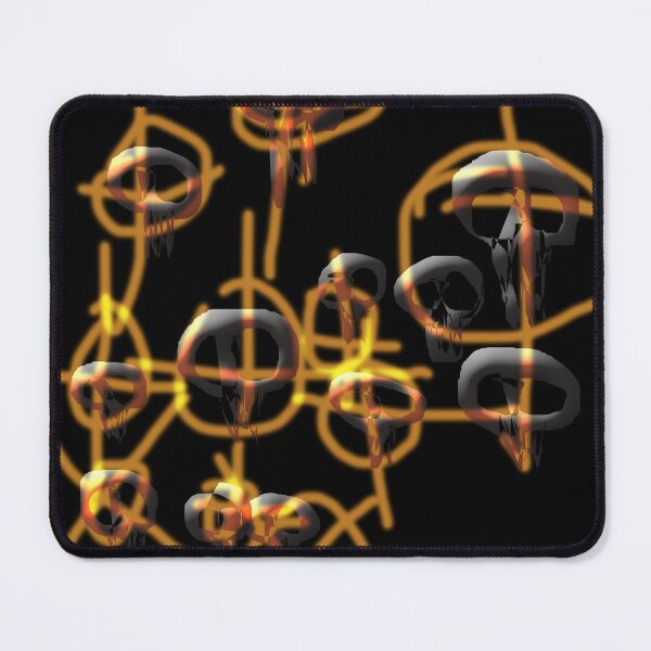 Item preview, Skulls and Targets (Dark) designed and sold by skullbal.
