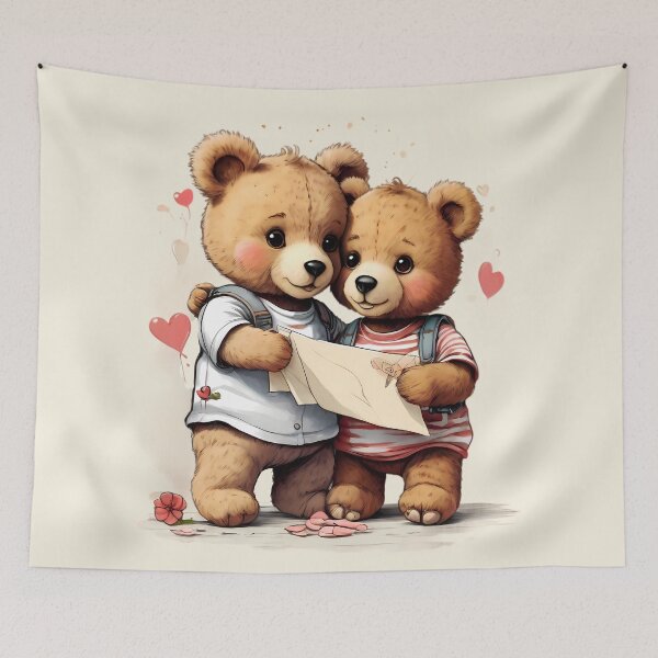 Item preview, Valentine Teddy Bears designed and sold by BajanTees.