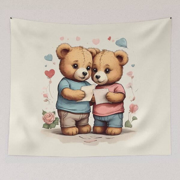 Item preview, Teddy Bear Valentine designed and sold by BajanTees.