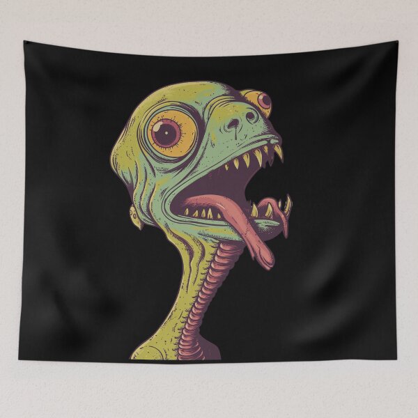 Item preview, Out-of-this-World Alien Illustration Tee – "Gleak" designed and sold by Organic Creeps.
