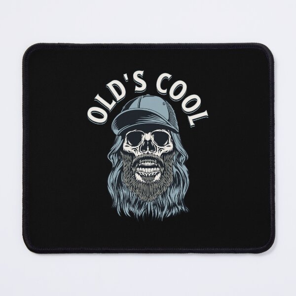Item preview, Old's Cool Skull in a Cap designed and sold by mr-k-store.