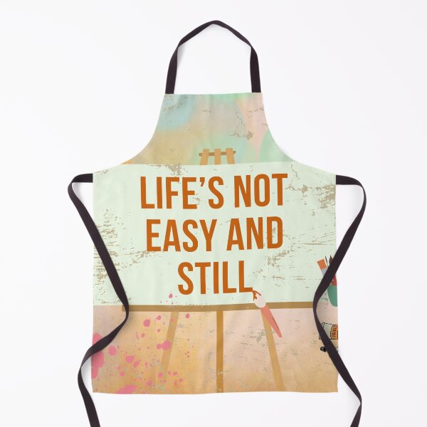 Item preview, Life's Not Easy Painting - Embracing the Journey Life's Not Easy and Still We Find Joy designed and sold by DesignDistrict7.