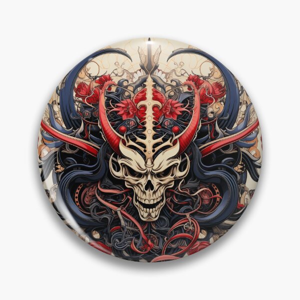 Item preview, Samurai Crest designed and sold by Obsidian Ink by Wilshire.