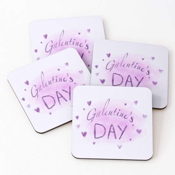 Item preview, Galentine’s Day Watercolour  designed and sold by space-guppies.