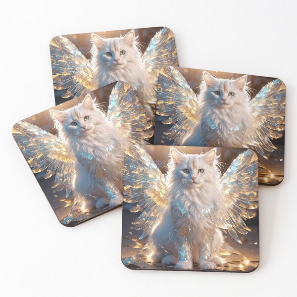 Item preview, angel cat designed and sold by piakestore.