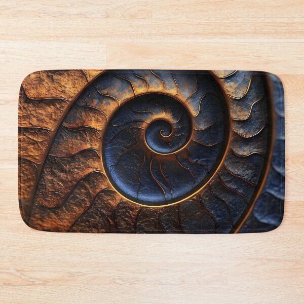 Item preview, Bronze intricate surface illuminated landscape print designed and sold by dcrc.