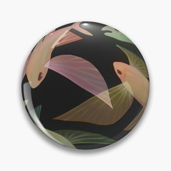 Item preview, Flying Fish - Black Background designed and sold by MetaMetaBurrito.
