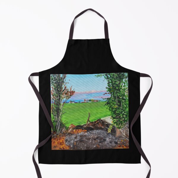 Item preview, Sunset through trees, Nature painting designed and sold by Joyful Chaos Art.