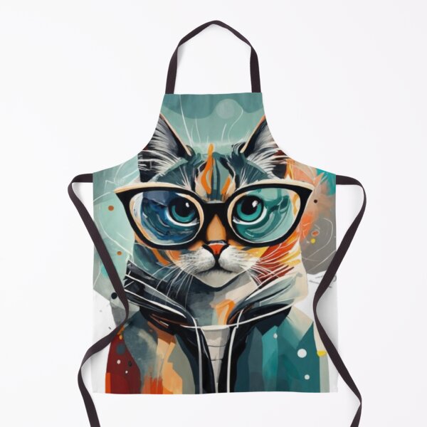 Item preview, gatito genio designed and sold by norachiang.