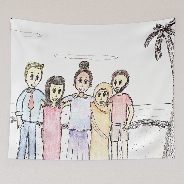 Item preview, The Multicultural Friends designed and sold by Marian Hayes.