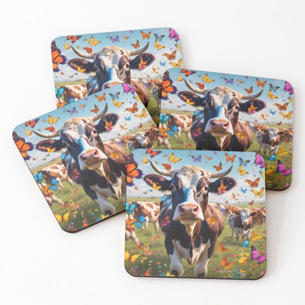 Item preview, Butterfly Cow designed and sold by Dunc Ebedes.
