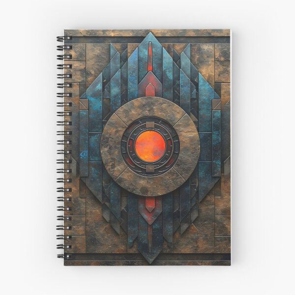 Item preview, Bronze intricate surface illuminated landscape print designed and sold by dcrc.