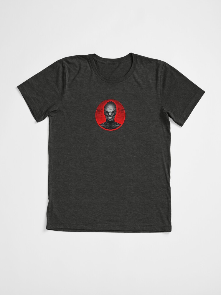 Thumbnail 3 of 7, Tri-blend T-Shirt, NOCTURNAL TRANSMISSIONS - smile artwork designed and sold by nocturnal-ts.