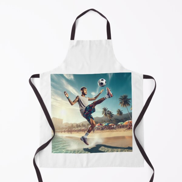 Item preview, Neymar Junior Playing on Beach designed and sold by Your Favorite Store.