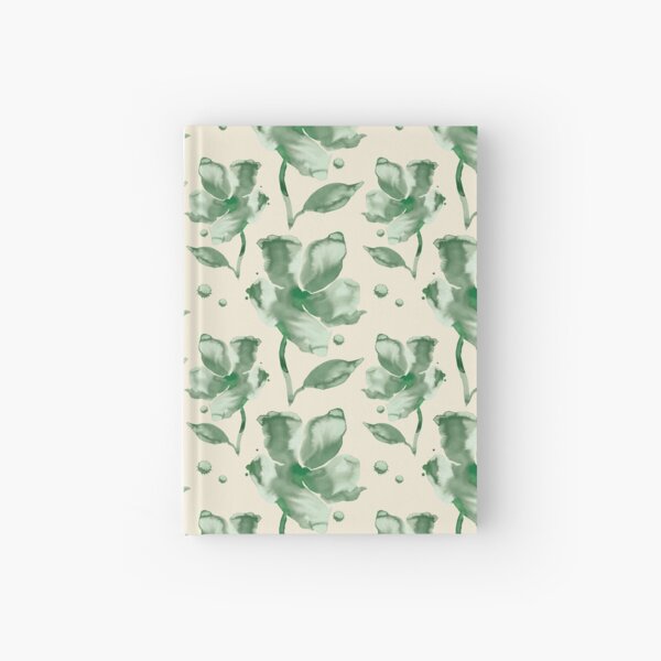 Amelie – Forest Green on Cream Hardcover Journal