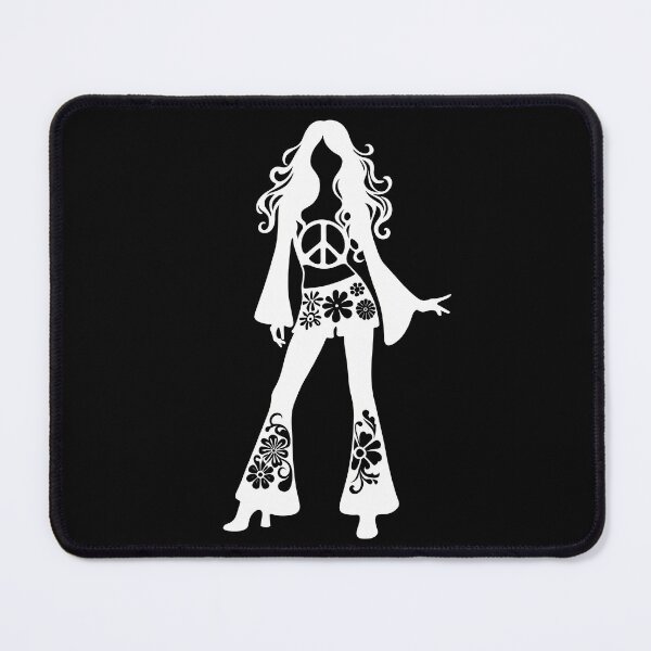 Item preview, Hippie Chic Fashion Silhouette designed and sold by TeeTown Treasure.