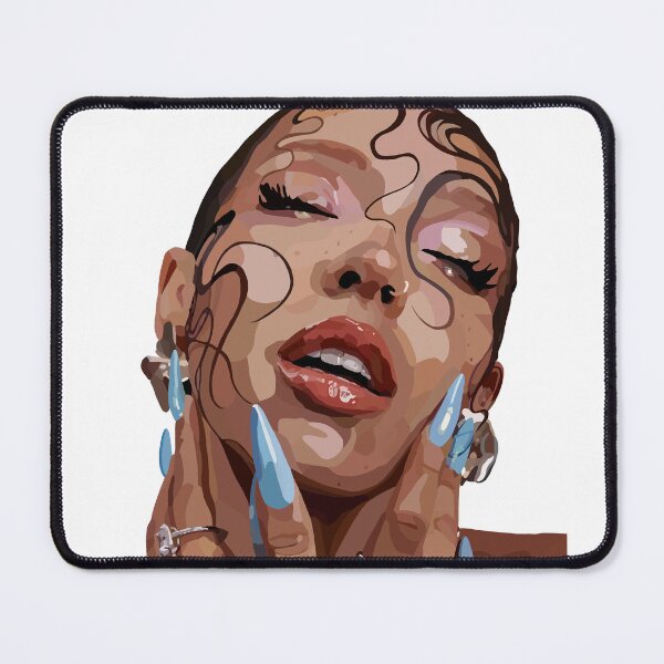 Item preview, Doja Cat Portrait designed and sold by Blue-Hive-Store.