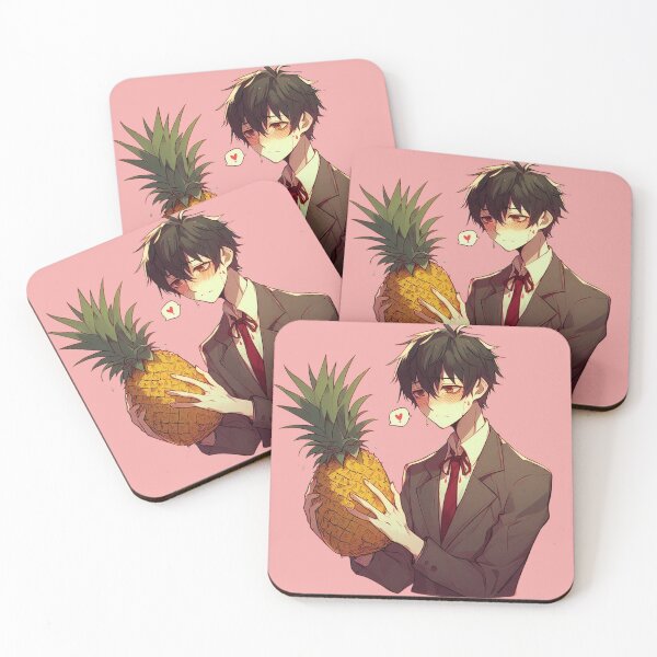 Aperçu de l'œuvre Douce affection pour l’ananas créée et vendue par ComputerContent.