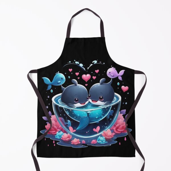 Item preview, Dolphins Valentine's Day Design – Unique Gift for Ocean Lovers designed and sold by JOY STORE 45.