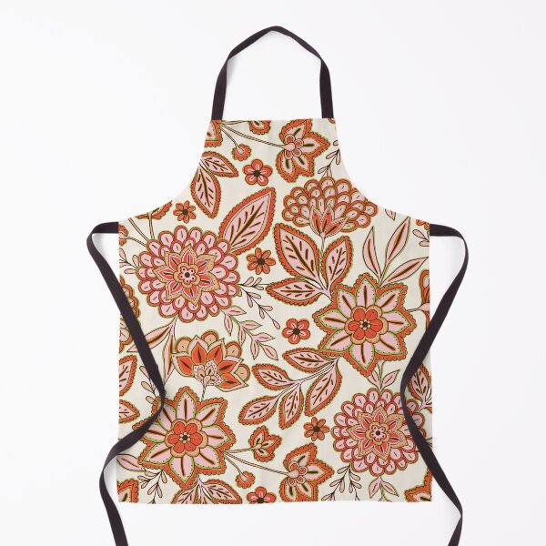 Item preview, Pretty boho flowers - Cream designed and sold by Illustrated by Nat.
