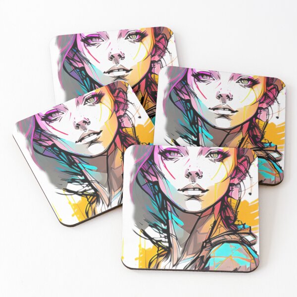 Item preview, Inkpunk woman designed and sold by GenerallyUnsafe.