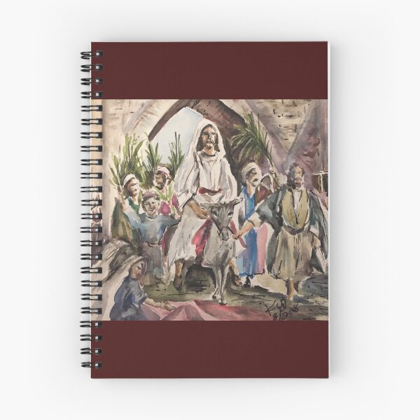 Item preview, Palm Sunday/ Hosanna designed and sold by paintingsbyk.