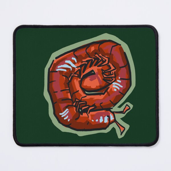 Item preview, Red Spotted Fire Millipede designed and sold by Mossymagpies.