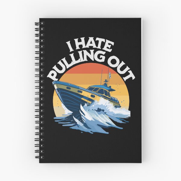 Item preview, I Hate Pulling Out Boat Retro Men's I Hate Pulling Out Gear designed and sold by DynamicDesign.