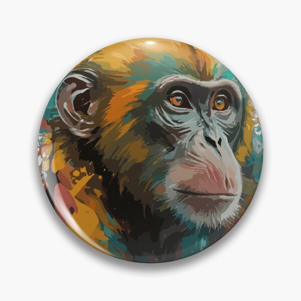 Item preview, monkey art painting designed and sold by MOLDURA Arte Decor.