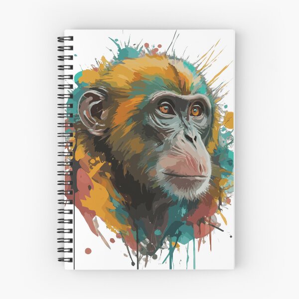 Item preview, monkey art painting designed and sold by MOLDURA Arte Decor.