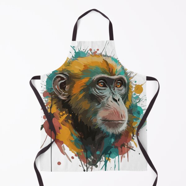 Item preview, monkey art painting designed and sold by MOLDURA Arte Decor.