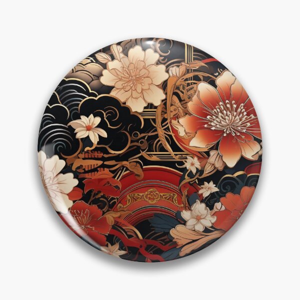 Item preview, Samurai Crest Symphony  designed and sold by Obsidian Ink by Wilshire.