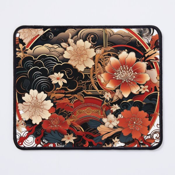 Item preview, Samurai Crest Symphony designed and sold by Obsidian Ink by Wilshire.