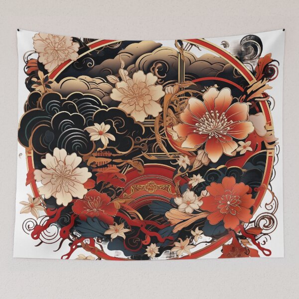 Item preview, Samurai Crest Symphony  designed and sold by Obsidian Ink by Wilshire.
