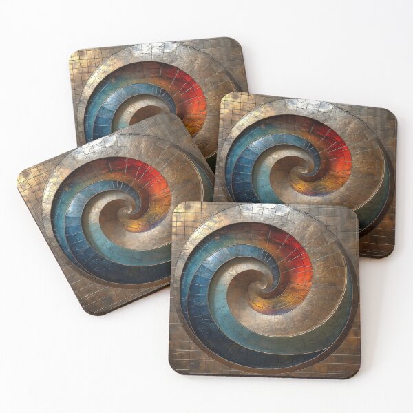 Item preview, Bronze intricate surface illuminated landscape print designed and sold by dcrc.